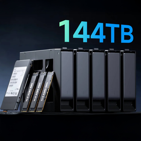 Minisforum NAS N5 Ryzen 7 255, 0+128