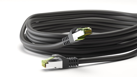 LAN Patchcord CAT 8.1 GHMT S/FTP schwarz 3m