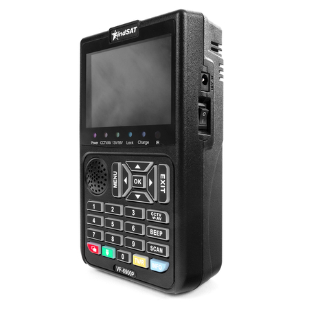 Finder VF6900 PRO DVB-S2/S2X SAT + CCTV Messgerät