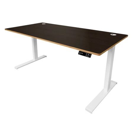 Blat do biurka stołu Spacetronik HPL 160x80x1,8cm kolor orzech OUTLET