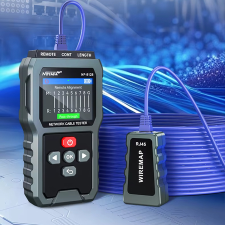 Tester kabli LAN RJ45 CAT5/CAT6 Noyafa NF-8128 - zdjęcie 2
