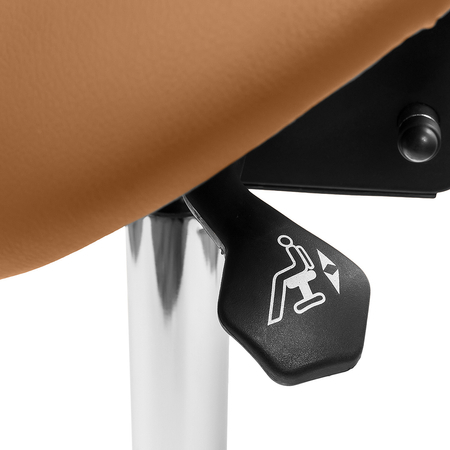 Ergonomiczny hoker regulowany SELLA brązowy Outlet B+