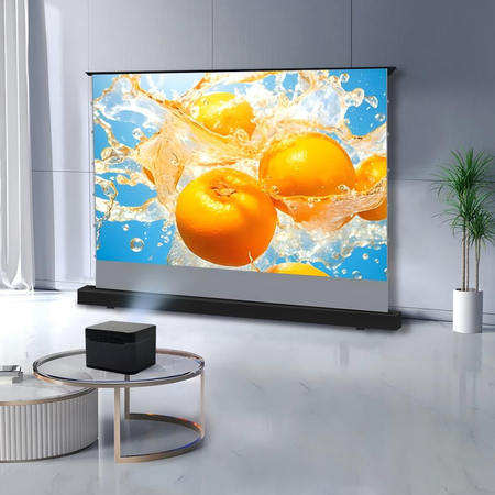 Podłgowy ekran do projektora przenośny 100" 16:9