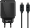 USB-C PD 18W Goobay Netzladegerät + 1m Kabel