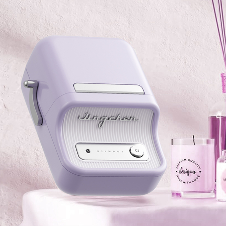 Drukarka etykiet Niimbot B21 PRO fioletowa