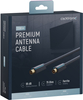 CLICKTRONIC Przyłącze kabel antenowy TV IEC gn.TV/wt.TV ekranowane 7,5m