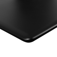 Blat MDF malowany proszkowo 160x80x2.5 Pure Black