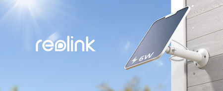 Solarmodul 6W für USB-C Kameras Reolink 2 weiß 4m