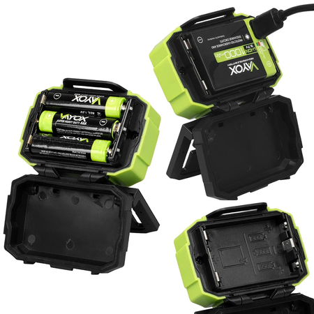 Latarka czołowa 500lm VAYOX VA0415 Dual-Hammer LED