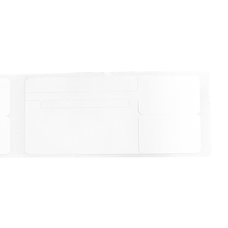 Etykiety na rolce do drukarek Niimbot z serii B białe cenówki zawieszki 30x25mm 100 sztuk
