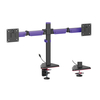 Ametystowy uchwyt RGB monitor Spacetronik SPAA120L