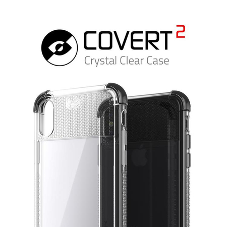 Covert 2 Apple iPhone Xs Hülle schwarz