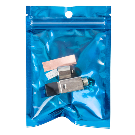 Wtyk beznarzędziowy ekranowany RJ45 CAT 8 FTP SP-LC02