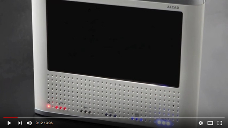 Alcad Manos Libres Videosprechanlage mit Touchscreen