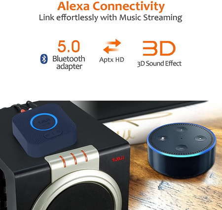 B06HD Bluetooth 5 aptX HD Audio Empfänger 50m