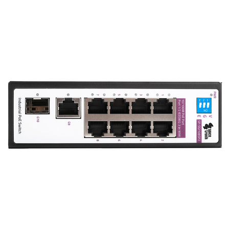 SWITCH 8-Port SP-SGI108SP2 Industrieller PoE SFP - zdjęcie 2