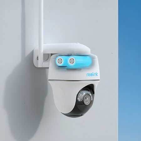 Inteligentna kamera Reolink Argus PT 5Mpix WiFi 2,4 i 5GHz z detekcją osób, biała