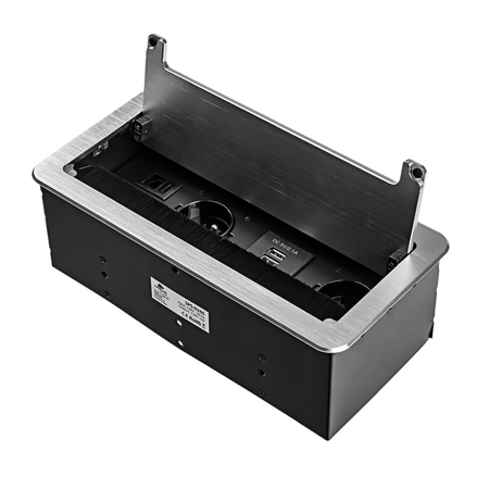 Spacetronik SPS-B26S Arbeitsplatten-Steckdosenöffnung
