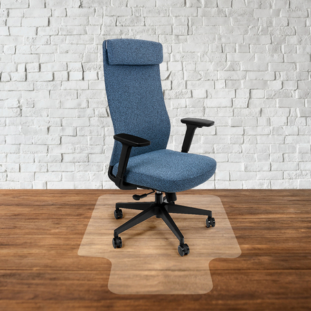 Mata ochronna podłogowa pod krzesło z wypustkami ergonomiczna 120x90cm gr. 2mm Spacetronik