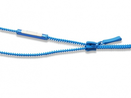 Słuchawki Stylish Zip Conceptronic niebieskie