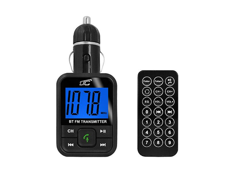 Transmiter FM LTC TR100 Bluetooth Ładowarka 1A