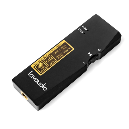 Mobilny wzmacniacz słuchawkowy DAC USB USB-C Lighting apple Hi-Fi Aux 3,5mm DS100 Lavaudio - zdjęcie 2