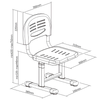 Spacetronik XD verstellbarer Schreibtisch SPE-X104WA 120x60