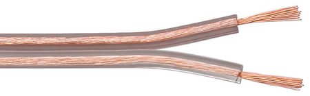 Goobay 2x40mm CCA Lautsprecherkabel 10m transp. - zdjęcie 2
