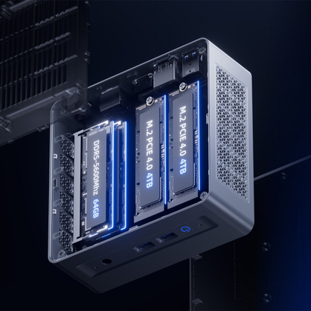 Minisforum X1 Lite AMD Ryzen 7 255, barebone 0+0