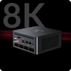 Minisforum PC AMD Ryzen 7 8845HS 32GB/1TB - Kompaktowy PC z Windows 11 Pro
