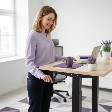 Spacetronik SPE-114MB Kurbel-Tischständer - zdjęcie 2