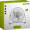 Tischventilator 8" USB Goobay SILBER
