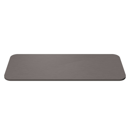 Universal-Schreibtischplatte 158x80x18cm Titan silber