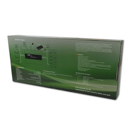 Spacetronik SPH-RS110_V14 HDMI 1/10 Verteiler