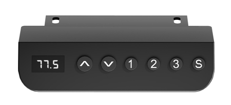 Elektryczne biurko Spacetronik Moris 120BR 120x60 Outlet C - zdjęcie 2