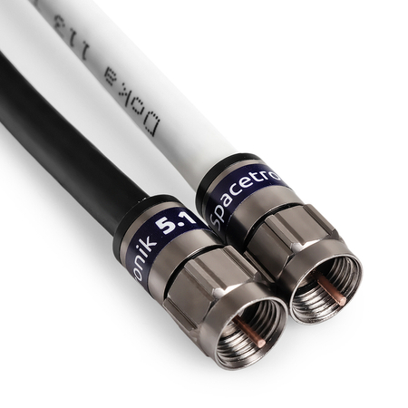 Spacetronik TV-FS01 selbstkomprimierender F-Stecker 1St - zdjęcie 2
