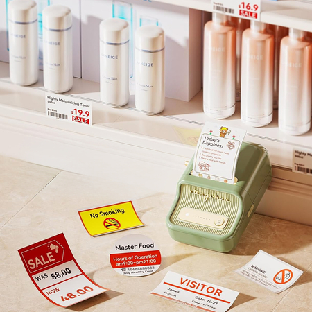 Drukarka etykiet Niimbot B21 PRO oliwkowa