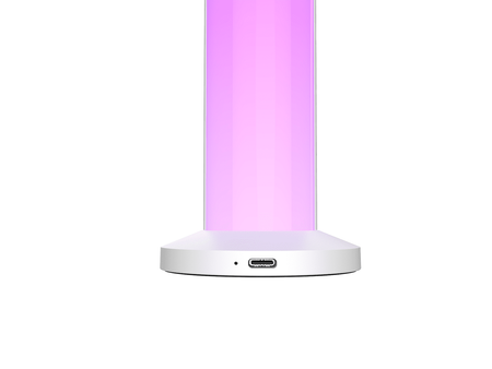 Bezprzewodowa, biała stojąca lampka nastrojowa RGB Yeelight YLYTD-0014