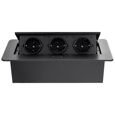 Spacetronik SPS-D33B V2 Arbeitsplattensteckdose Öffnung