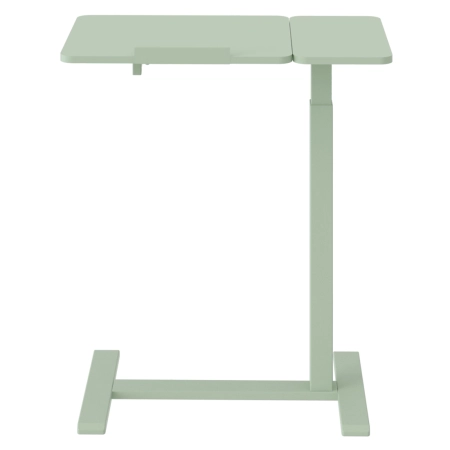 Zestaw wypoczynkowy fotel Spacetronik Flax 04M zielony + stolik regulowany BUDDY