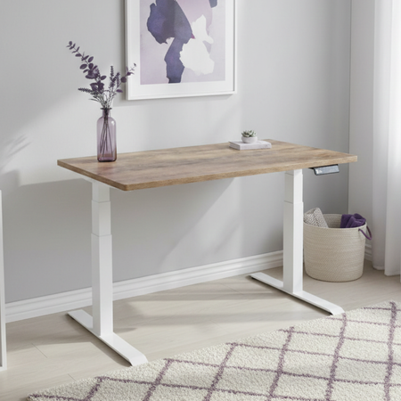 Biurko elektryczne Spacetronik SPE-232OW 158×80 Retro