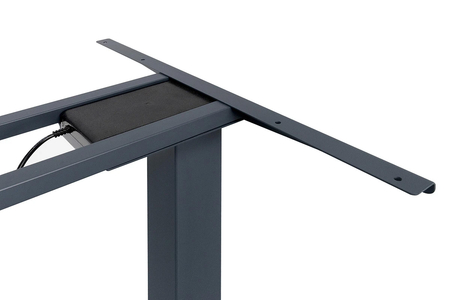 Stelaż do biurka elektrycznego Spacetronik SPE-231OA antracyt z wyświetlaczem OLED i RGB