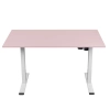 Blat do biurka uniwersalny 120x60 różowy OUTLET