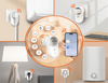 Spacetronik SL-PS11 Wi-Fi smart Steckdose mit Licht