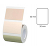 Etykiety na rolce do drukarek Niimbot z serii B wielokolorowe 50x30mm 230 sztuk