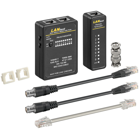 Tester okablowania TP III BNC/Coax, CAT5/6, ISDN
