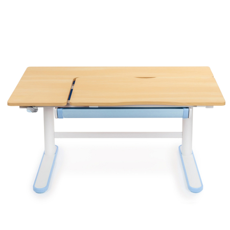 Regulowane biurko dla dziecka z półką Spacetronik XD 112x60 cm (niebieskie)
