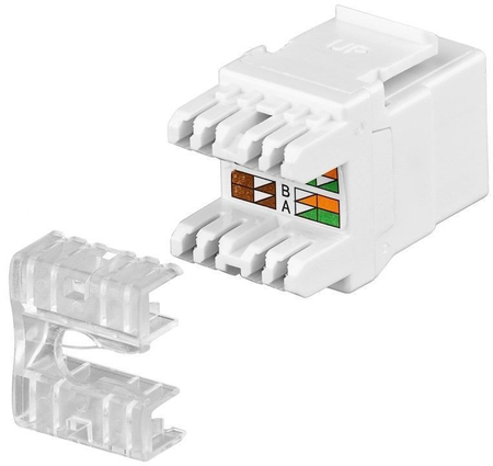 Keystone-Stecker RJ45 CAT 5e UTP ungeschirmt - zdjęcie 2