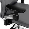 Fotel ergonomiczny biurowy z podłokietnikiem 4D Spacetronik GUNNAR szary OUTLET