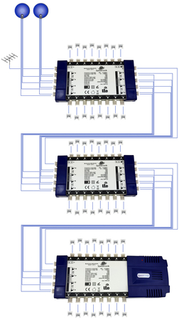 Spacetronik Pro Serie MS-0916CL 9/16C Multischalter